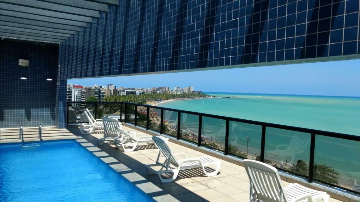 Apartamento Luxo 2/4 Beira-Mar Pajucara - Maceio 아파트 외부 사진